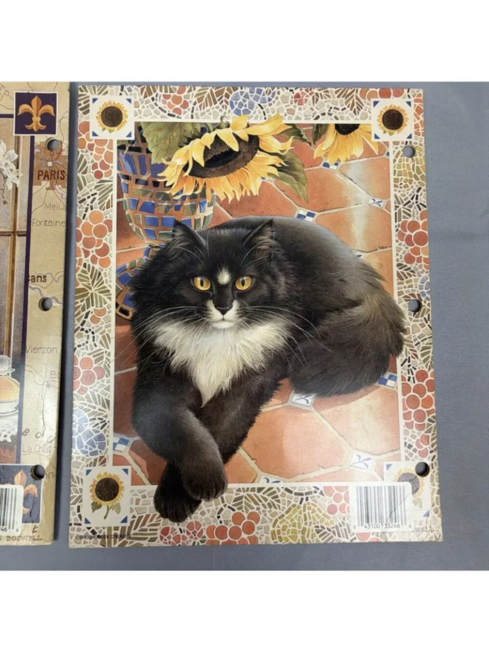 Vtg 90’s Mead Folders Brushcreek Creative Vivian Boswell Sophisticats Cats Lot 2